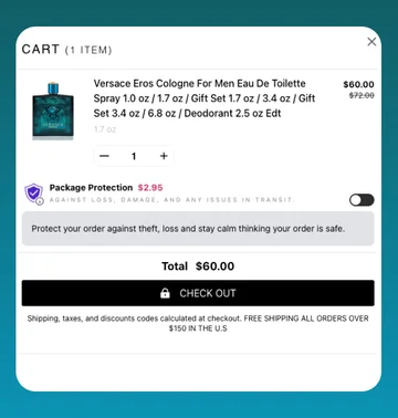Custom Shopify Cart Drawer Design