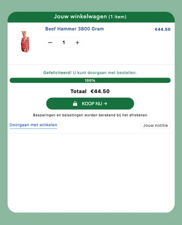 Custom Shopify Cart Drawer Design