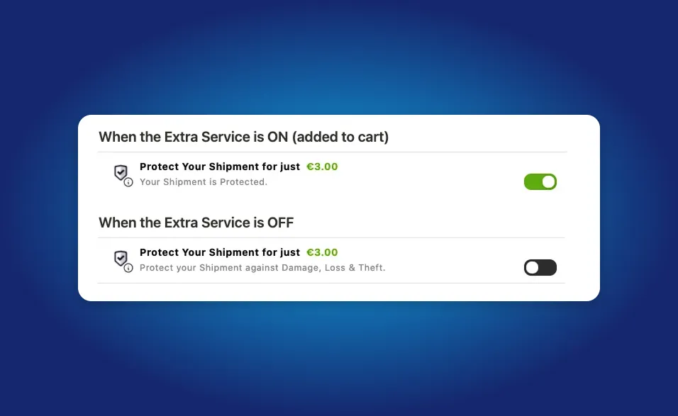 Shipping Protection Dynamic Titles