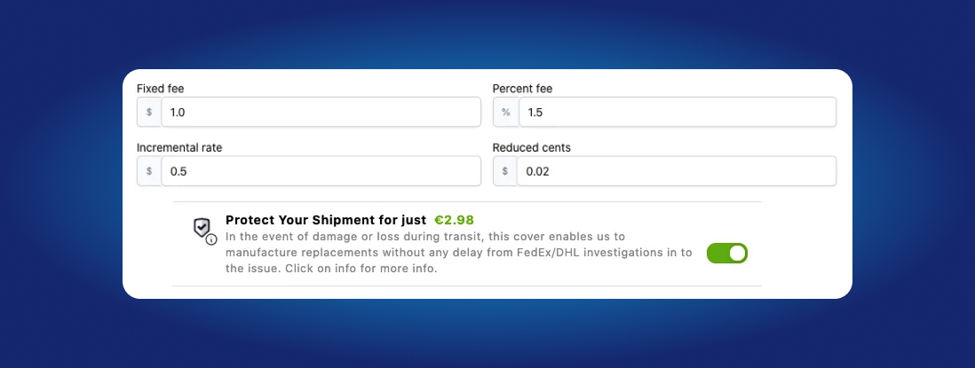Reduced Cents Setting